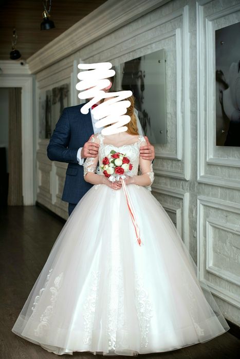 Продам шикарное свадебное платье!