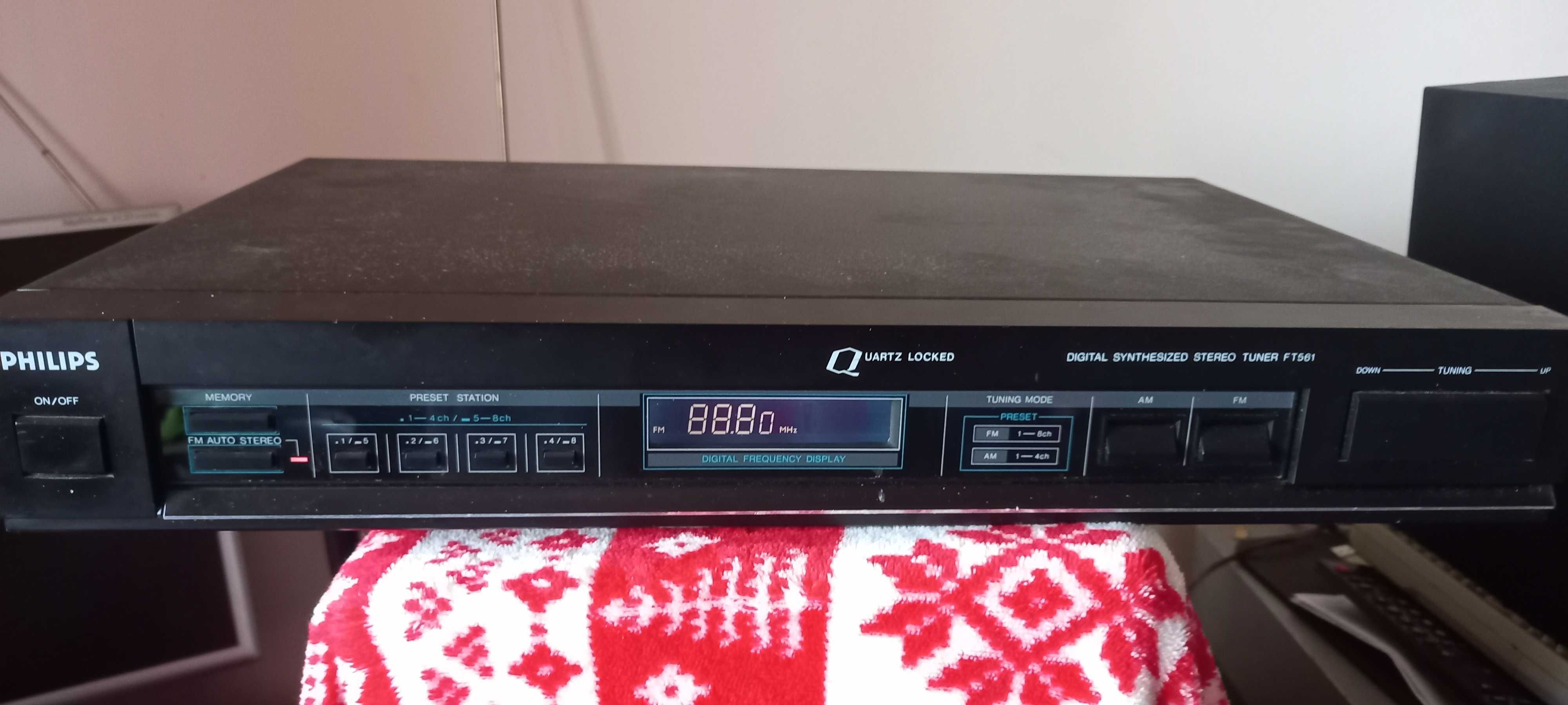 Tuner stereo philips FR561 FM/AM