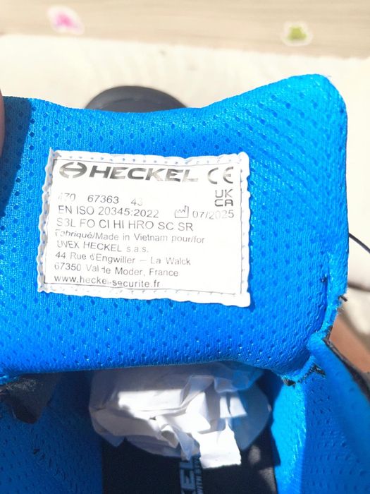 Bocanci Heckel*Uvex S3 BOA marimea 43