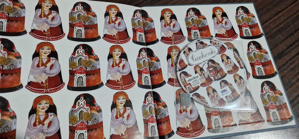 Ceaikovski si dansul notelor de argint – carte + CD, educatie muzicala