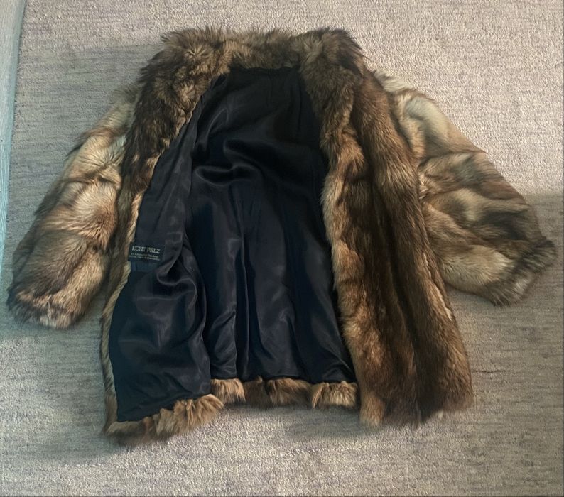 Blană naturală de vulpe