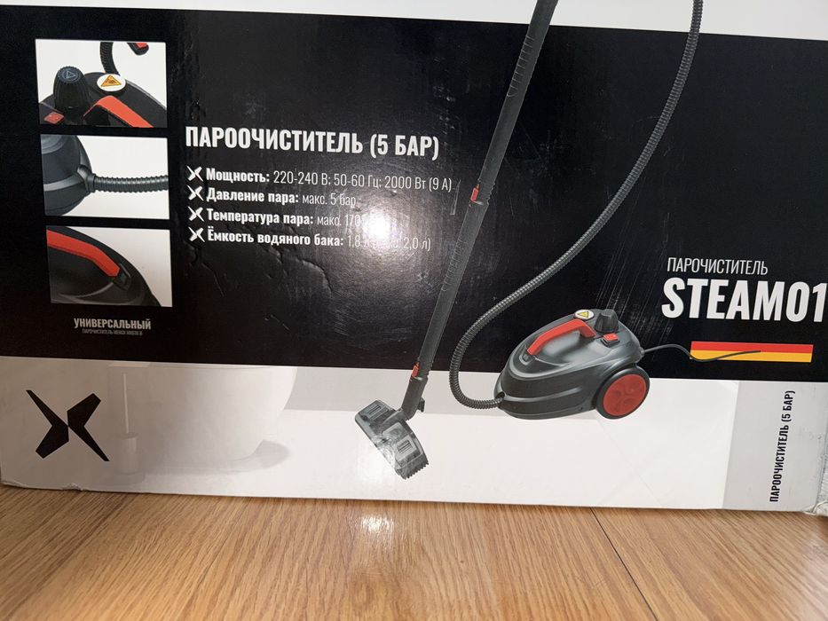 Продам новый пароочиститель Menox Steam 01