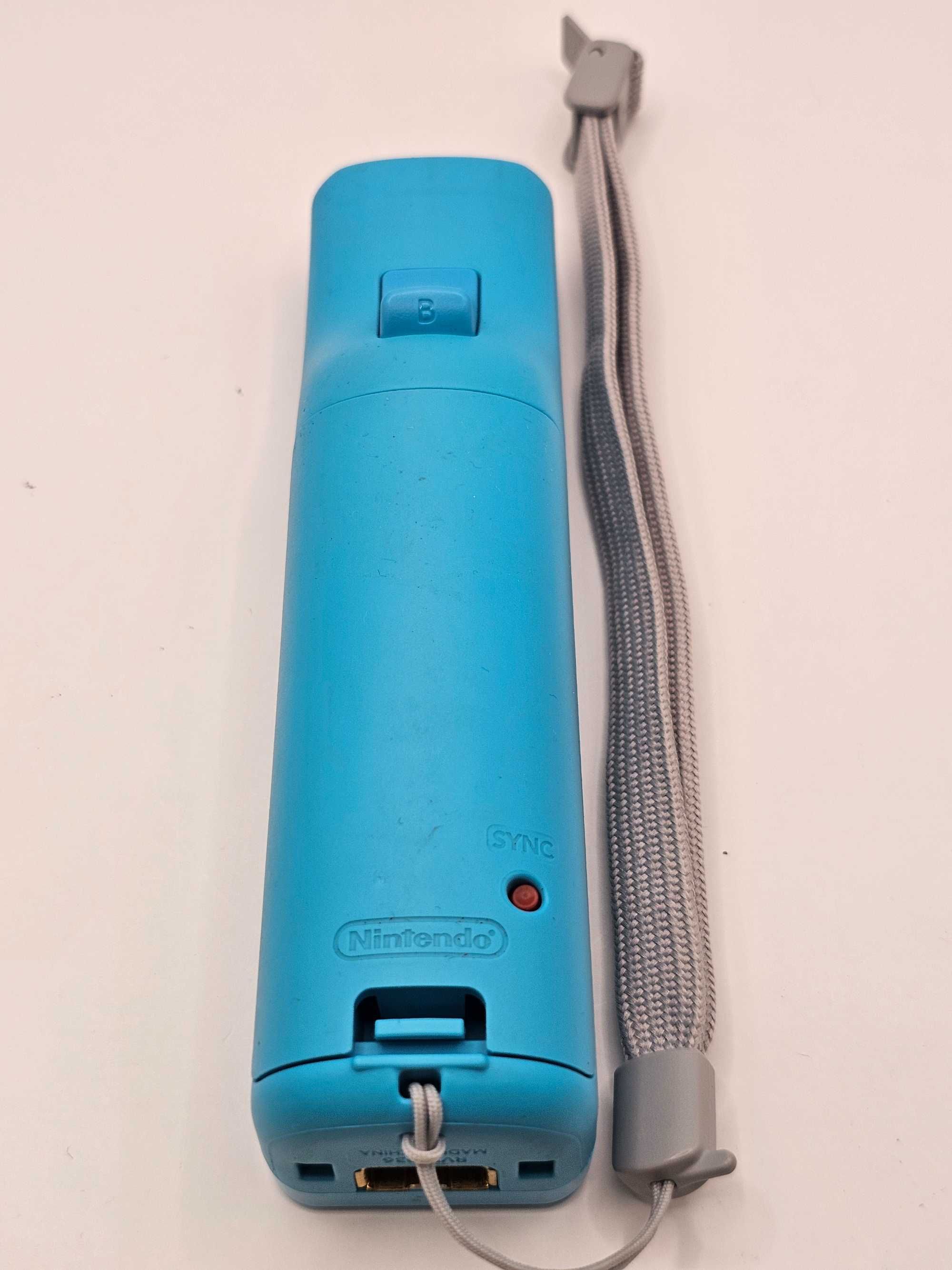 Controller Nintendo Wii Wiimote Albastru Wii Motion Plus Inside