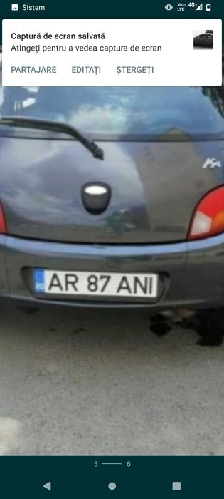 Vând Ford Ka 2008 benzina plus GPL nou