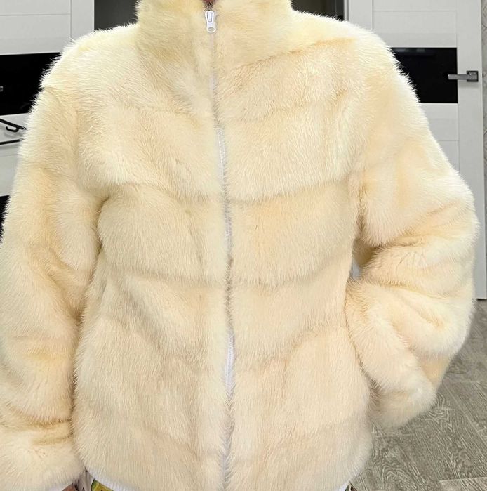 Норковая шуба бомбер