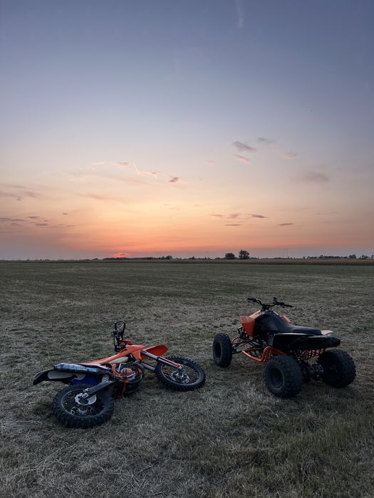 Ktm 250 exc f six days 2018 înmatriculat / schimb cu quad+/- diff