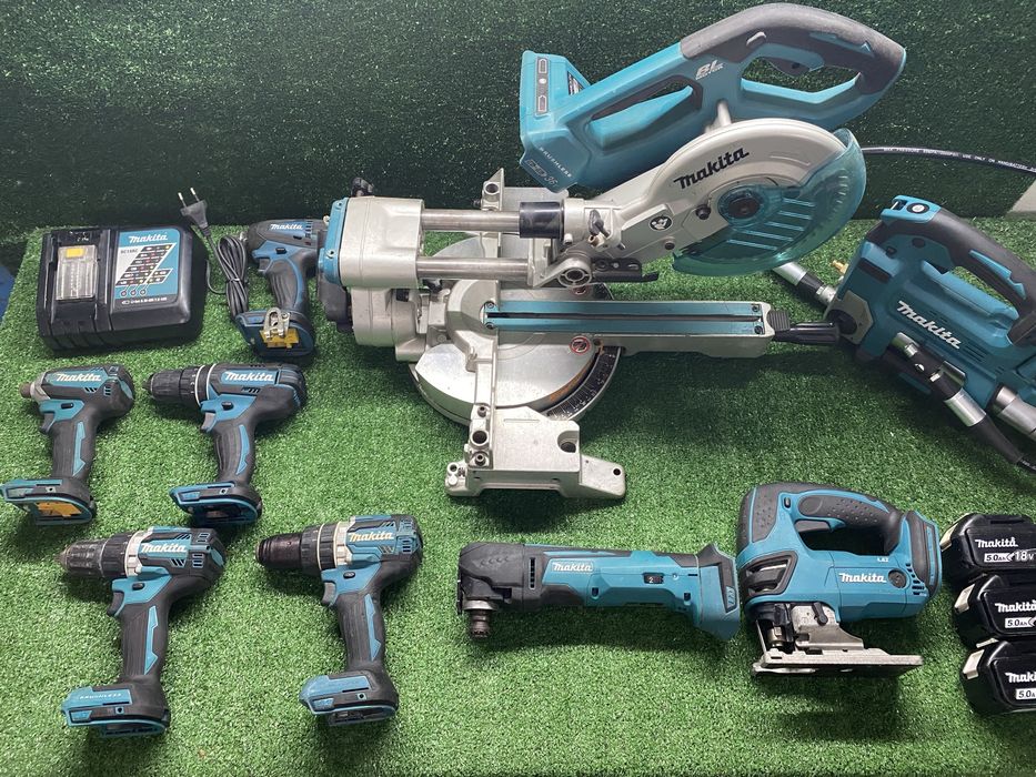 Makita 18v пендула/зеге/импакт/винтоверт / такаламит/ батерии/зарядно