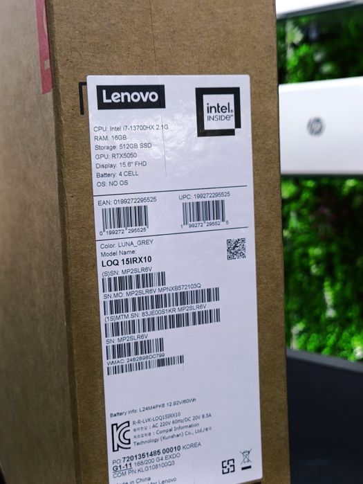 Lenovo LOQ  RTX 5050