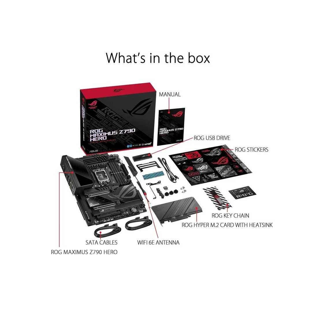 ! Материнская плата MB ASUS ROG MAXIMUS Z790 HERO цена с НДС
