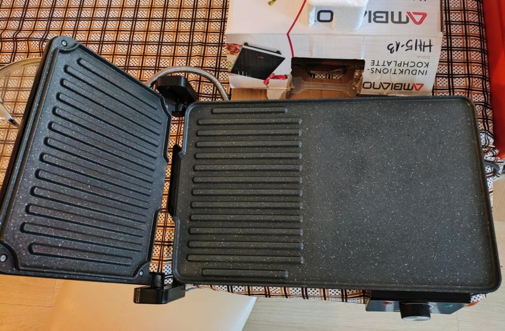 Силен, здрав, електрически грил скара Heinner 2000W