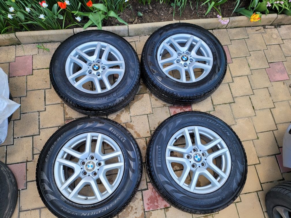Roti complete BMW X3/X4/X5 235 65 17 Impecabile Pret 850 lei