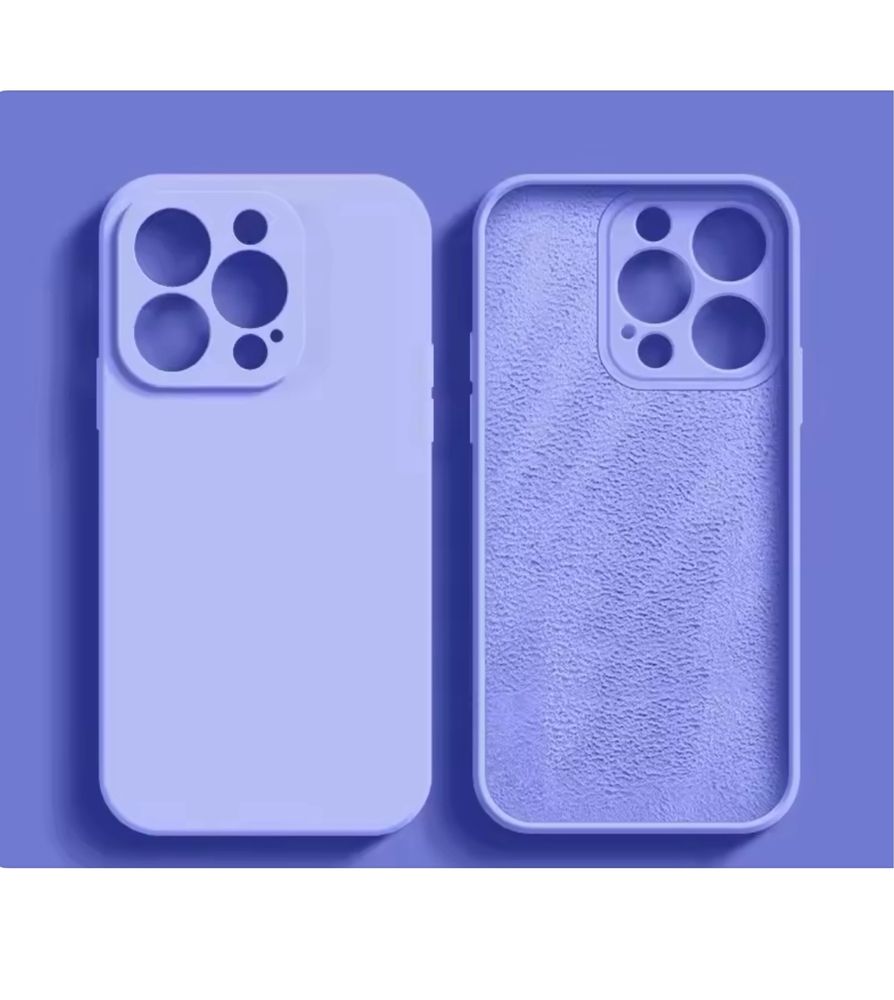 iPhone 11/12/PRO/MAX Husa Guardian Silicon Fin 0.2mm Inter Alcantara