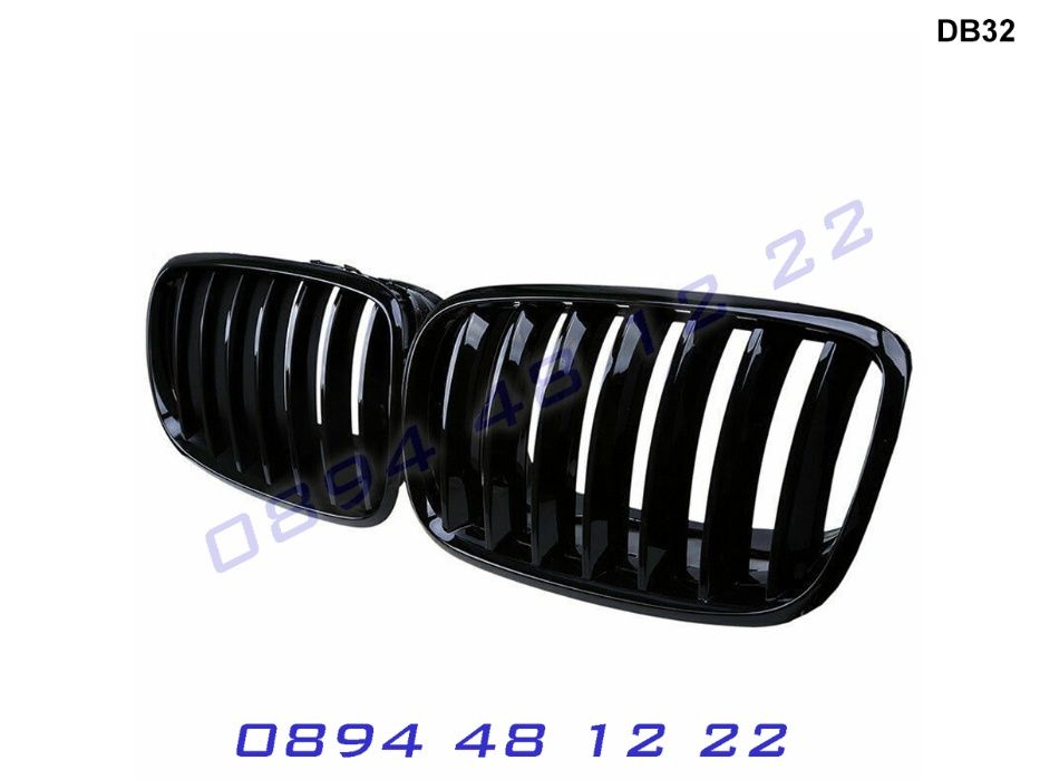 Масивни M X5 X6 Бъбреци Решетки BMW E70 E71 БМВ Е70 Е71 2007 до 2014