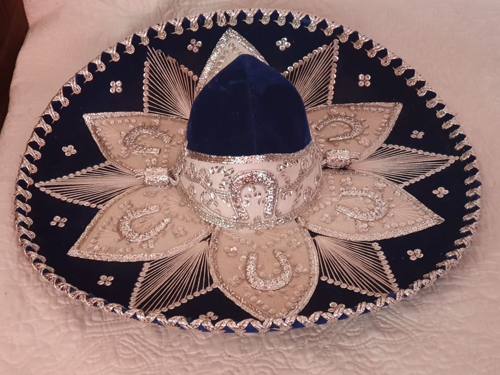 Vintage Salazar Yepez Mexican Mariachi Hat