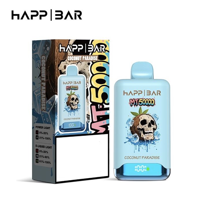 Happ Bar MT50000 – Coconut Paradise – 5% nic