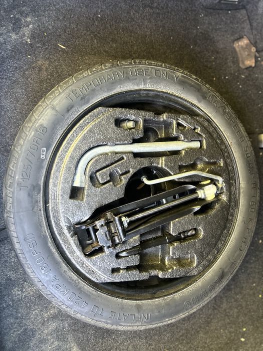 Патерица за голф ауди сеат шкода 5х112 16ка/резервна гума/vw audi seat