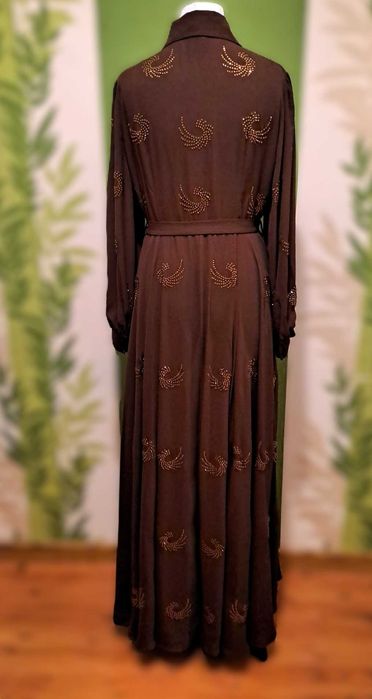 Rochie elegantă tip cămașă regular fit cu zirconiu,mărimea 46, PINKO