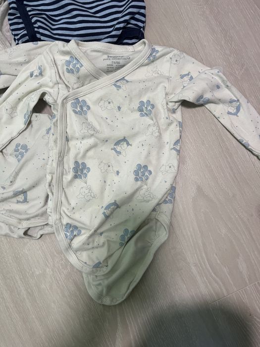 Лот от 5 бодита със странично закопчаване Lupilu (Lidl)