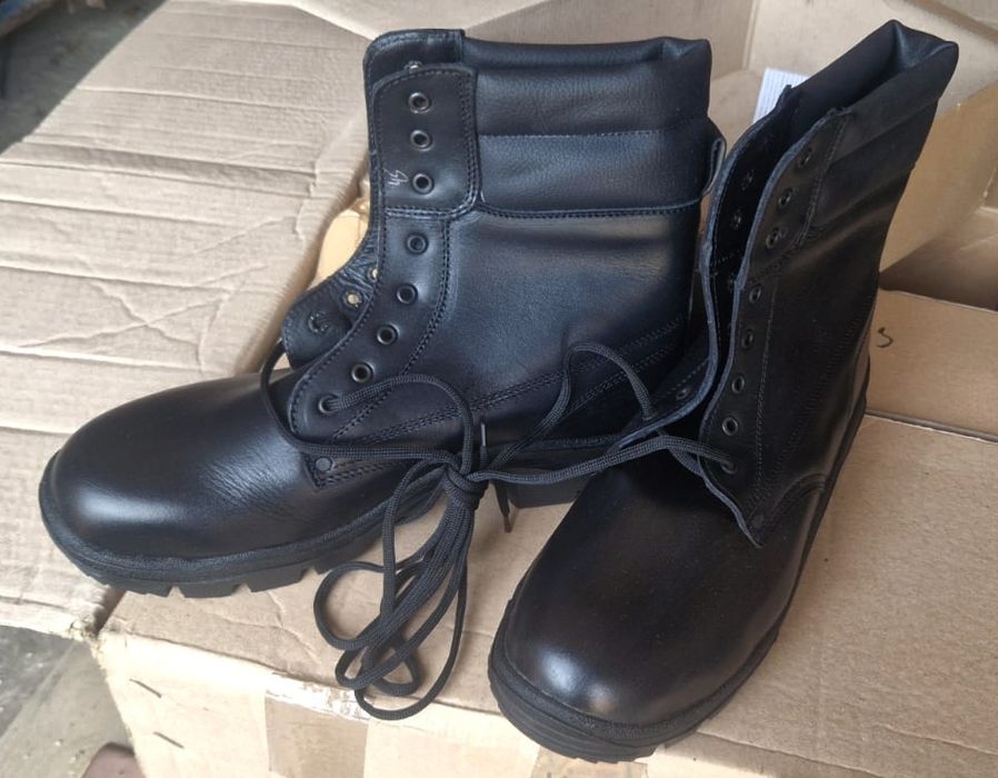 Bocanci/Ghete tactice înalte din piele