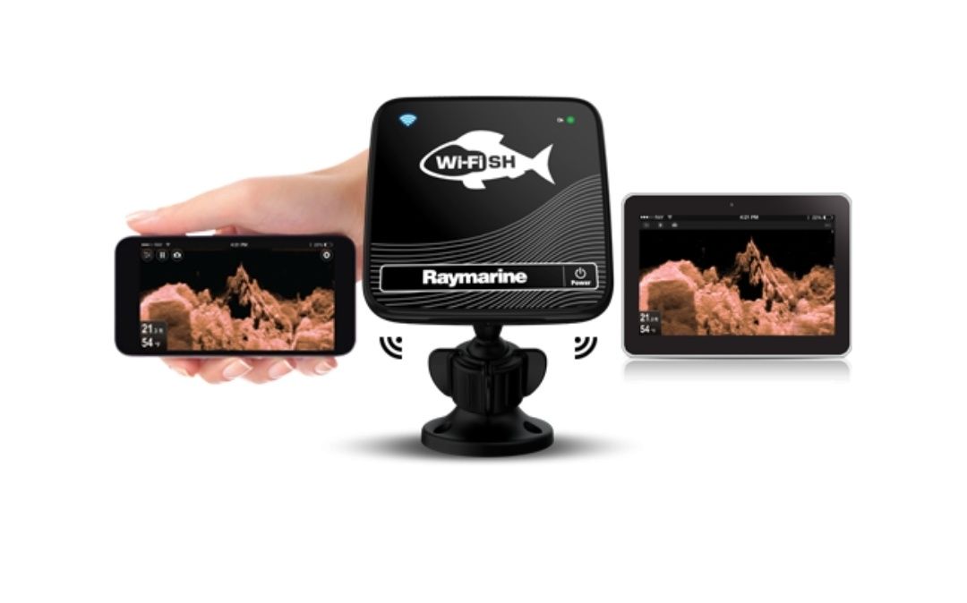 Сонар безжичен-Raymarine Wi-Fish + Таблет Ipad 2 mini Wlan 16 gb..