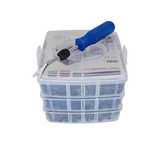 Set clipsuri cleme auto de plastic, Universale, 620 piese