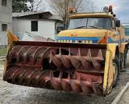 ZIL 131 6x6 - Autofreza de zapada - Utilaj de deszapezire