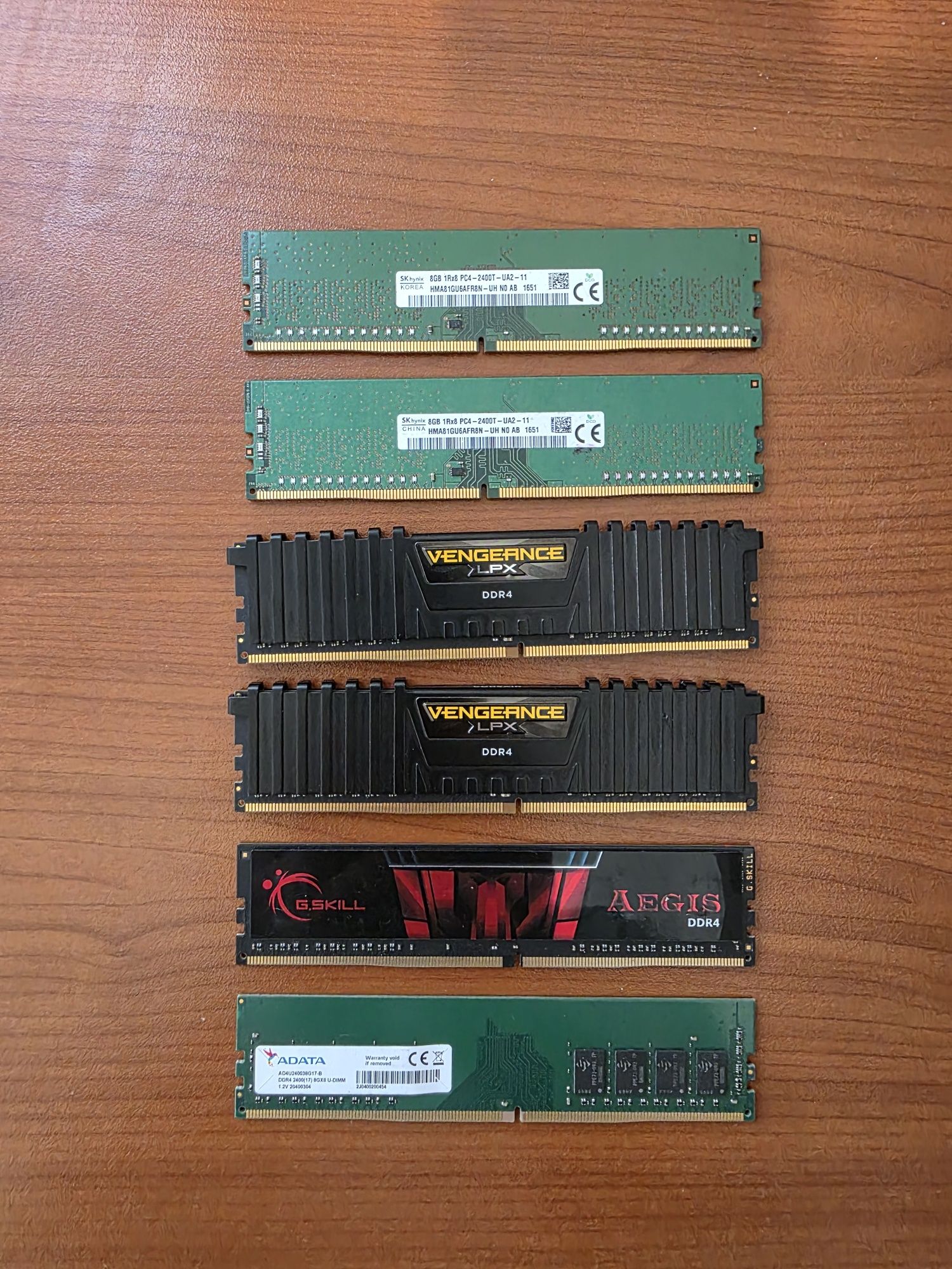 16gb DDR4 Corsair Vengeance за компютър