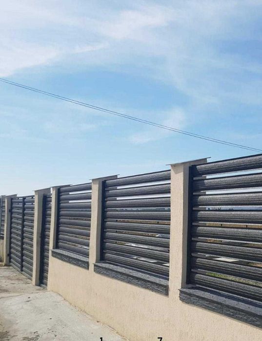 Sipca metalica 0.60 mm / Sipca gard dublu vopsita / Sipca porti