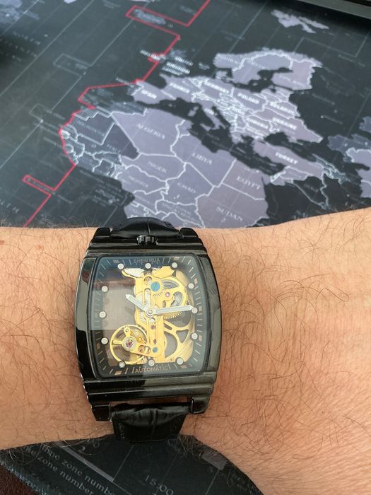 Ceas Golden Bridge, automatic Skeleton