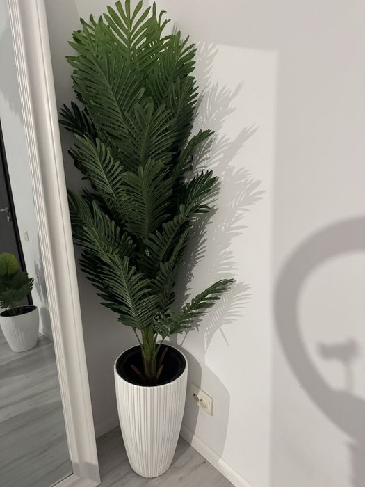 Planta artificiala Palmier Areca, inaltimea 150 cm fara ghiveci