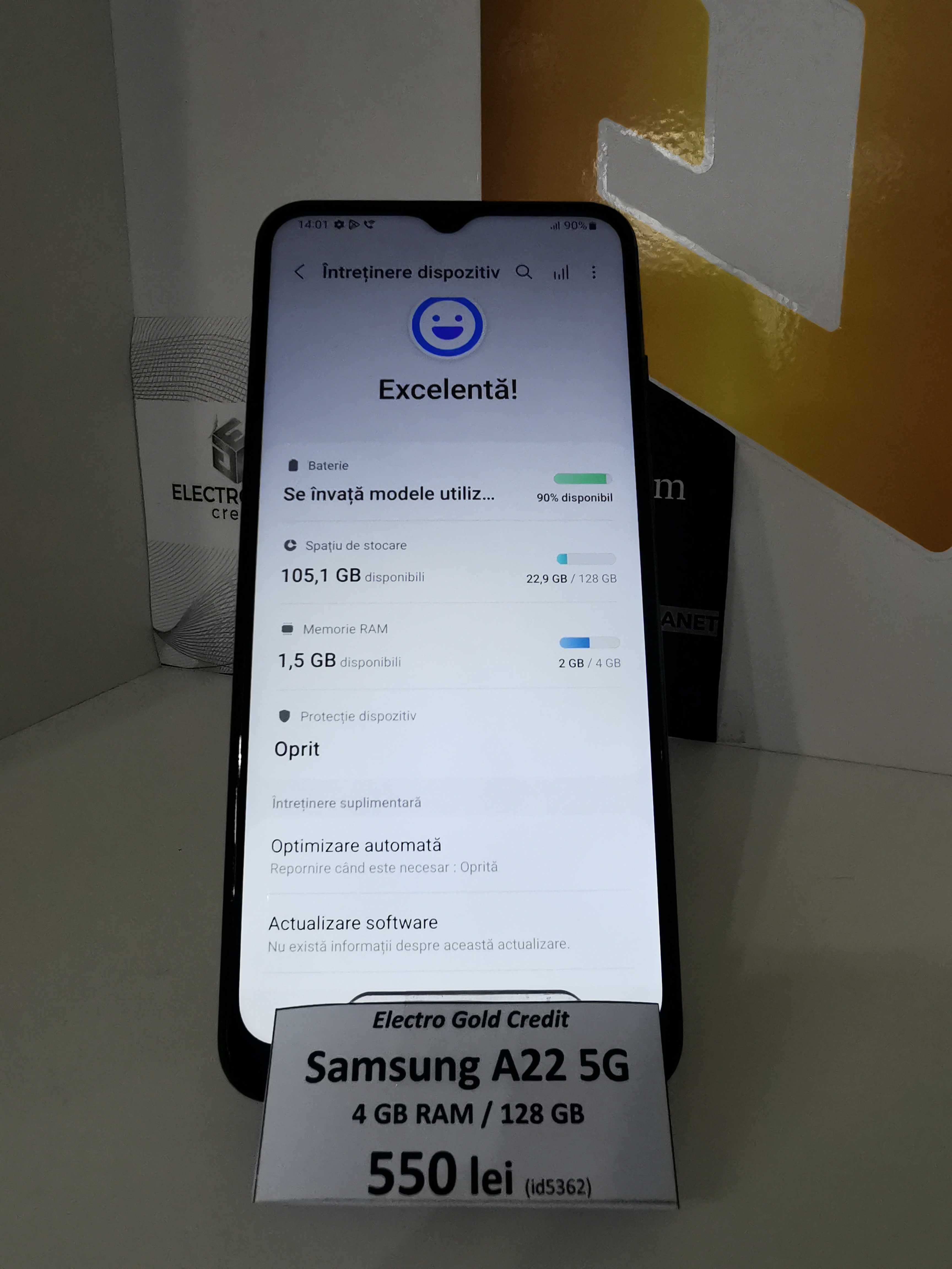 Samsung A22 5G, 128GB, ca NOU ID5362