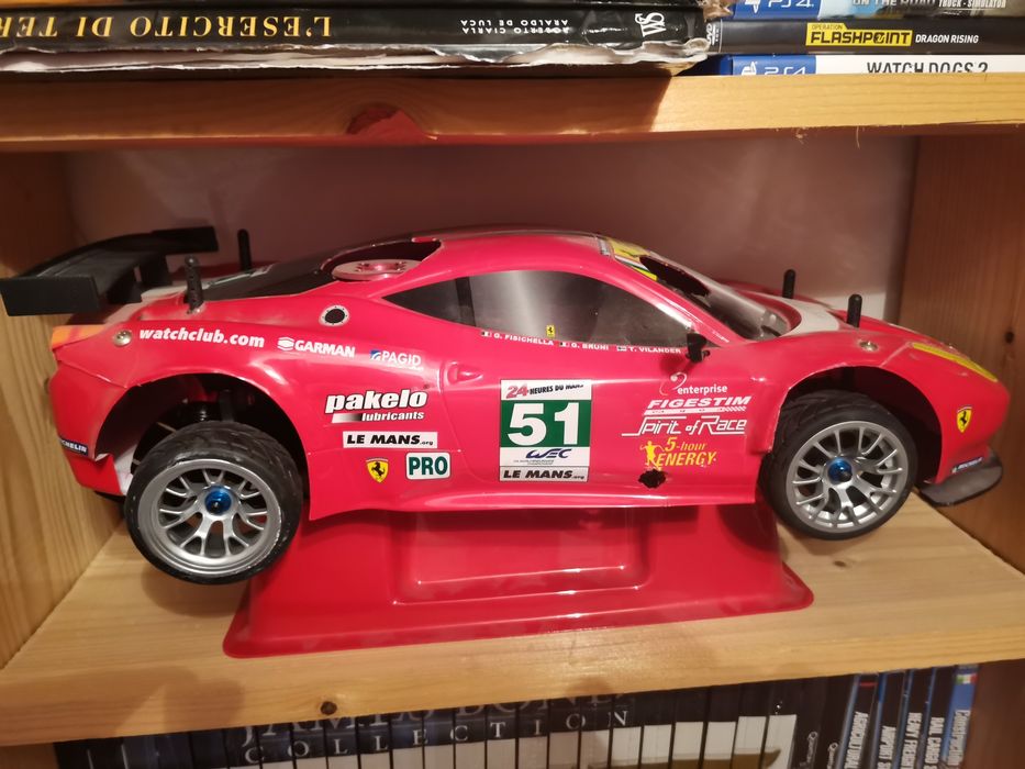Automodel rc Ferrari 452 gt2, Nitro