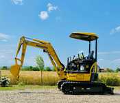 Miniexcavator komatau 2,4t/2019