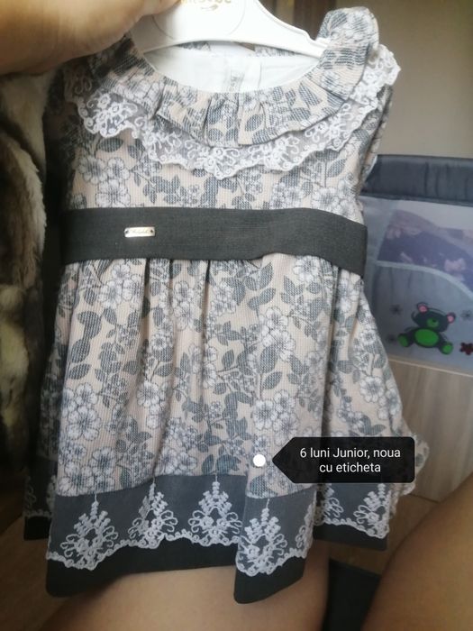 Rochiță 6 luni, vesta 9 luni