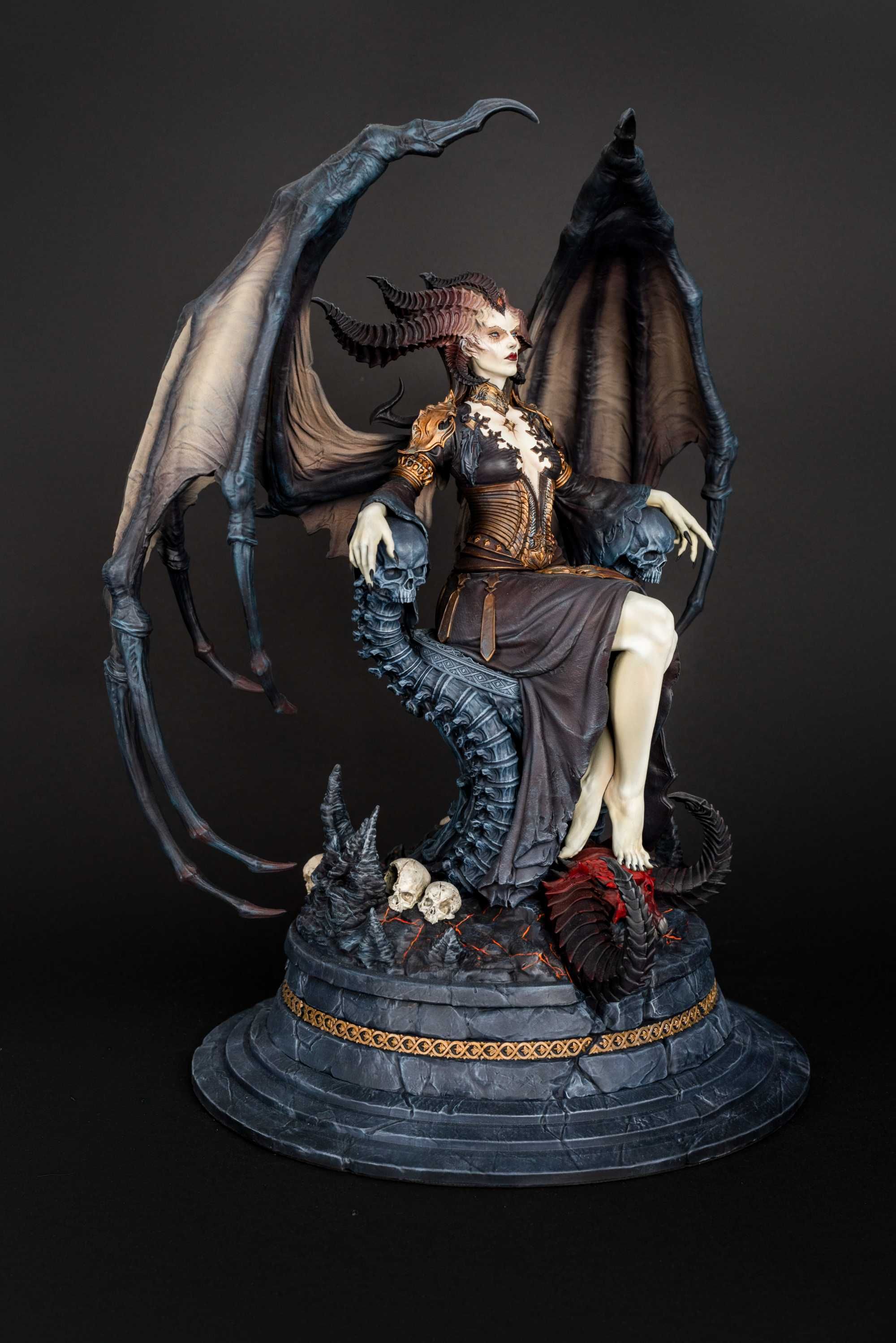 50 сантиметра 3D пр. фигурка на Lilith (Diavlo IV) - ръчно оцветена