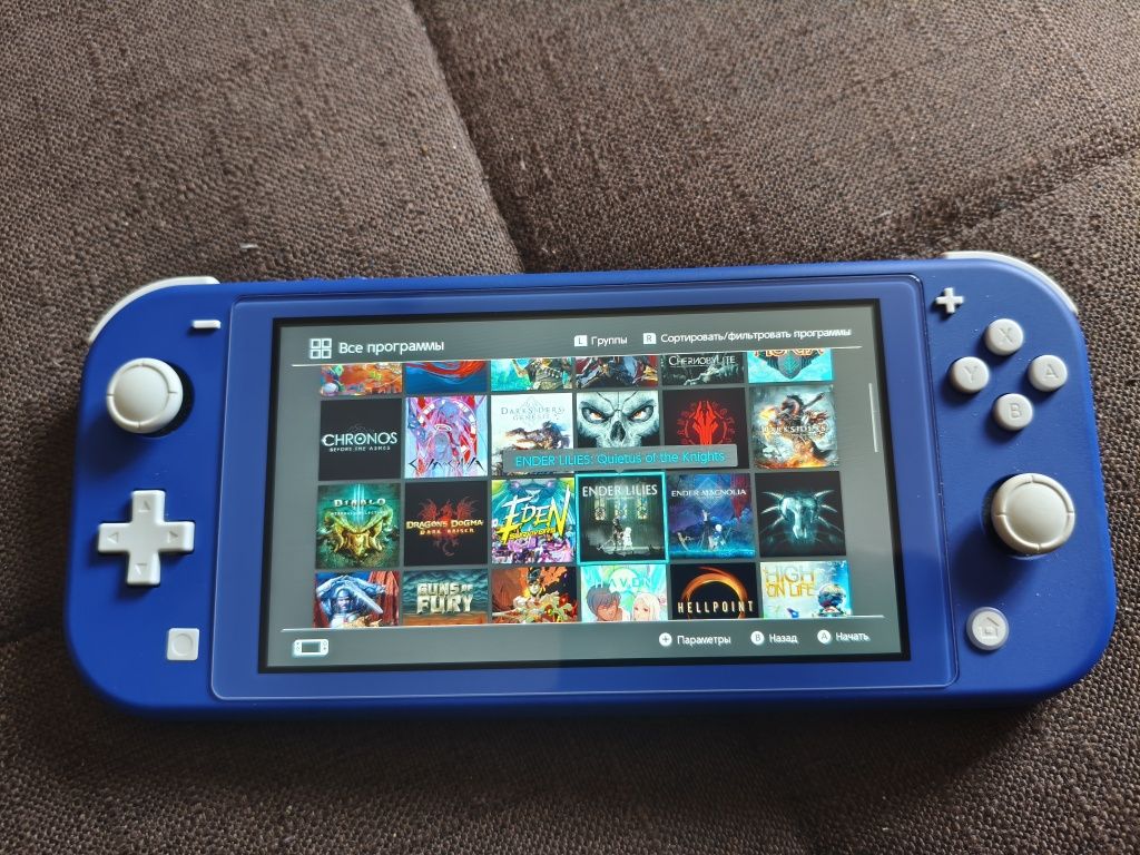 Прошитая Nintendo Switch Lite 512gb