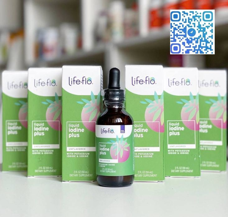 ДОСТАВКИ НЕТ Life Flo жидкий йод 100000 розница,оптом дешевле MADE USA
