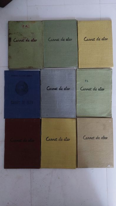 carnet de elev RSR Arad 1965-66-1974-75