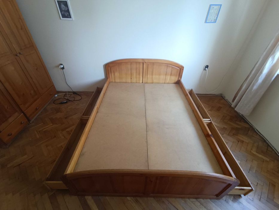 Двойна спалня, използвана