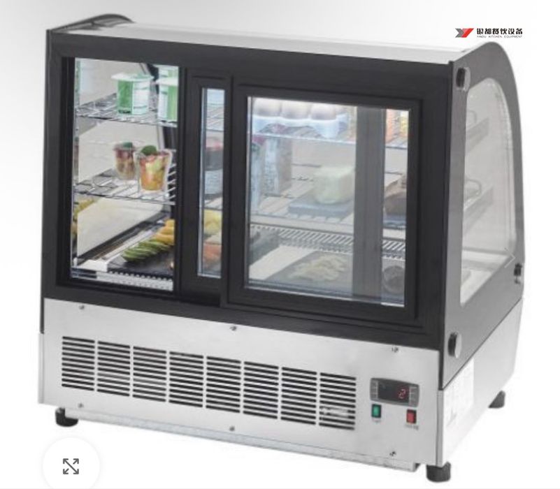 Sovutgichli vitrina Countertop sovutgich-vitrina (100 litr)