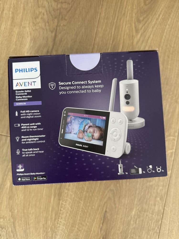 Philips Avent Premium Connected Baby Monitor Sigilat
