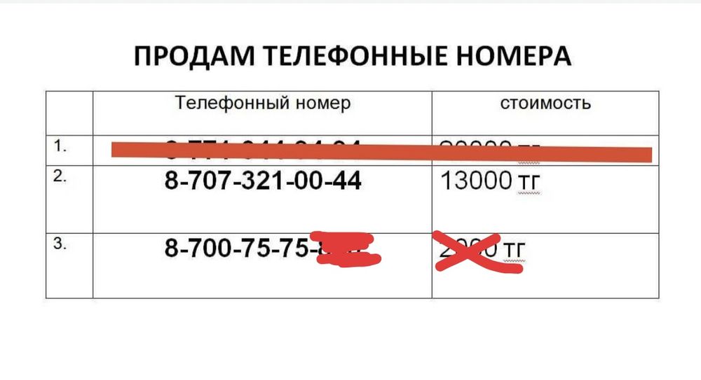 Продам красивый телефонный номер
