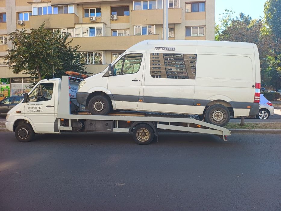 Tractări auto non-stop București - Ilfov