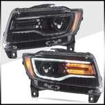 Комплект фарове Jeep Grand Cherokee FULL LED DRL WK2 2010 - 13г.