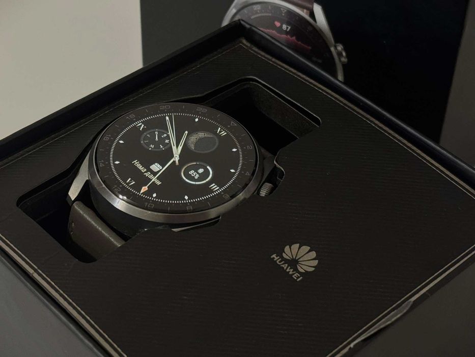 Бартер! Huawei Watch 3 Pro Titanium LTE Galileo Brown Leather