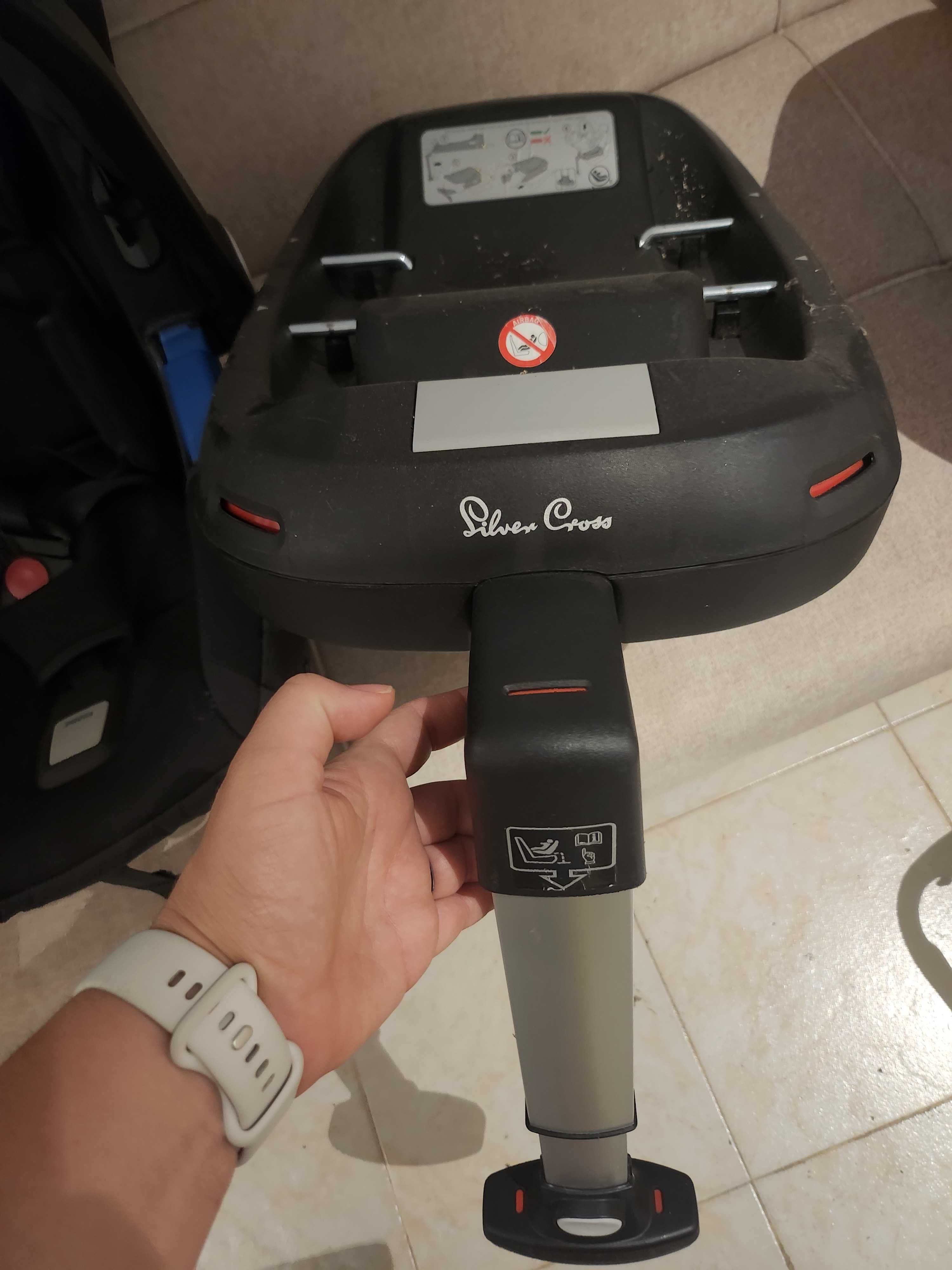 Sulver Cross Детско столче за колаGlidePlus360IconicBlack&Base Plus360