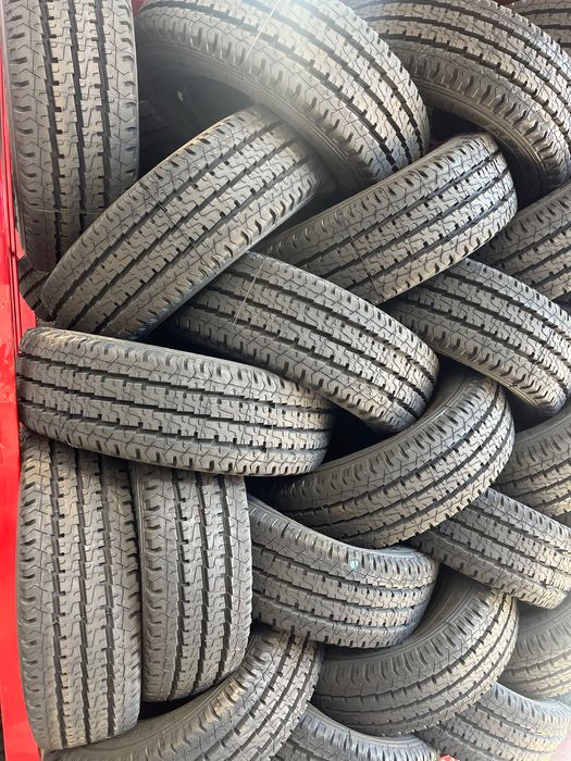 Pret redus! Anvelope 215 75 16C m+s/iarna nerulate garantie 3 ani 2025