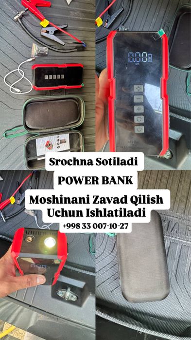 Power bank yengi holatda
