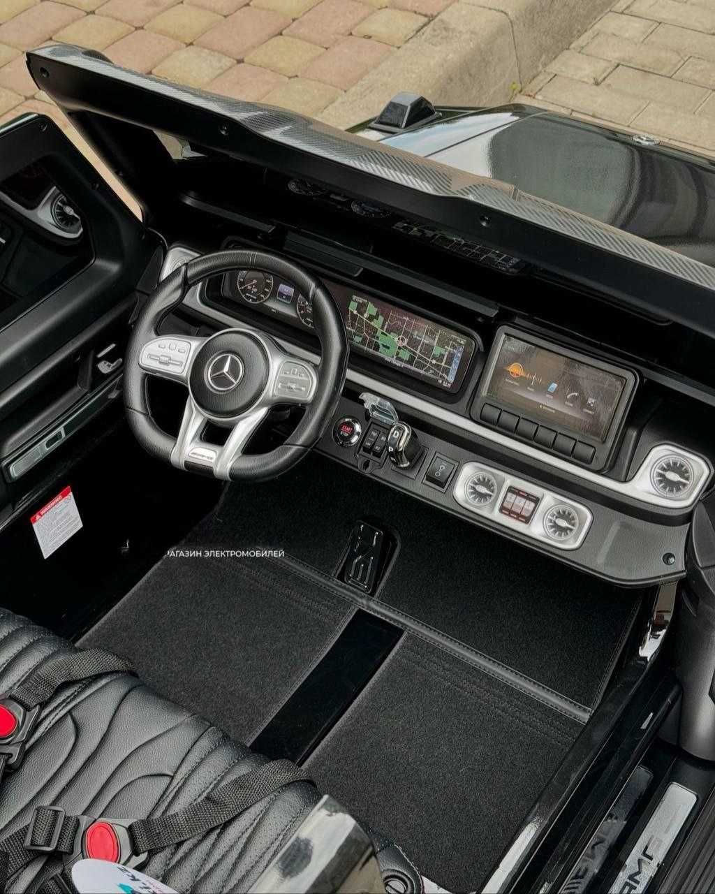 Детский электромобиль Самый большооой  Mercedes Benz G63 AMG
