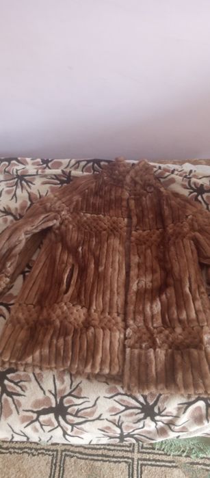 Натуральная норковый полушубок